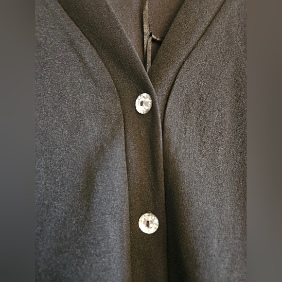 Black Women's Casual Blouse - Picture 4 of 8